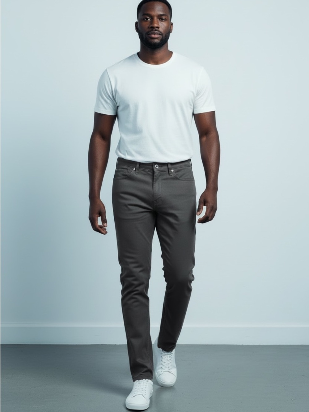 Levi’s Men's straight leg Charcoal Jeans - Classic Casual Style